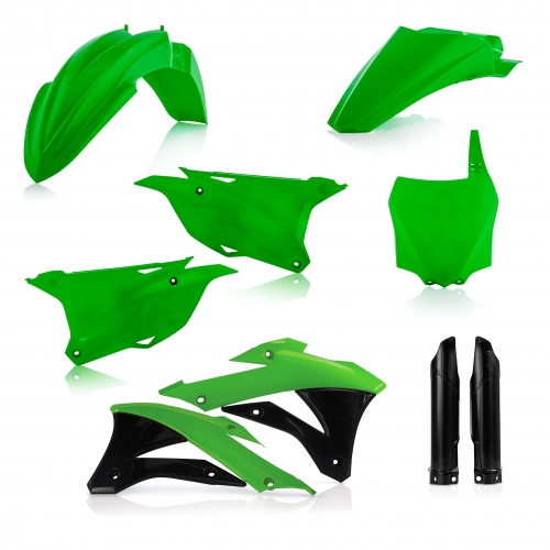 KIT PLÁSTICOS COMPLETO ACERBIS KAWASAKI KX 85 2014 - 2021 - COR ORIGINAL 20